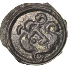 Suessions, Potin au Sanglier, ca. 60-40 BC, Potin, TTB+, Delestrée:531A