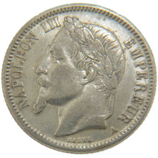 Second Empire, 1 Franc Napoléon III Tête laurée