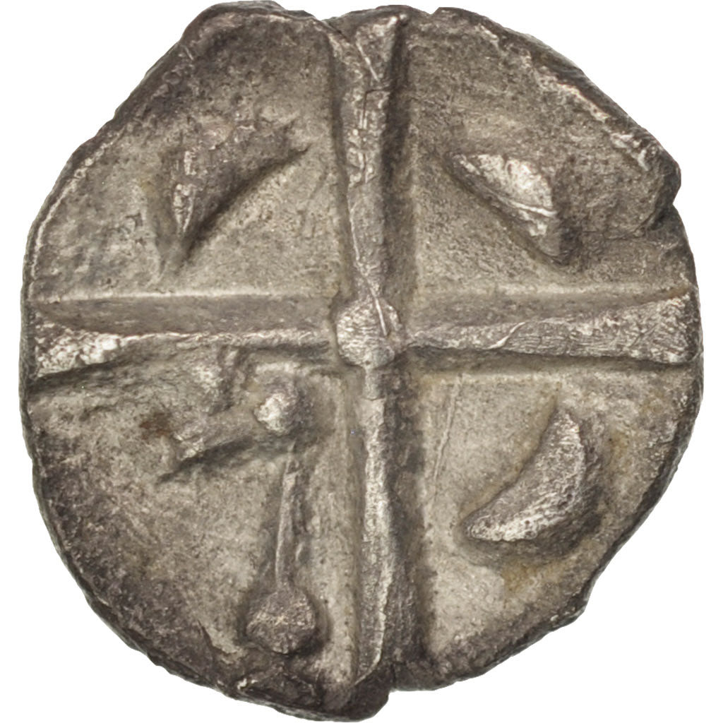 Moneta, Cadurci, Obol, BB, Argento