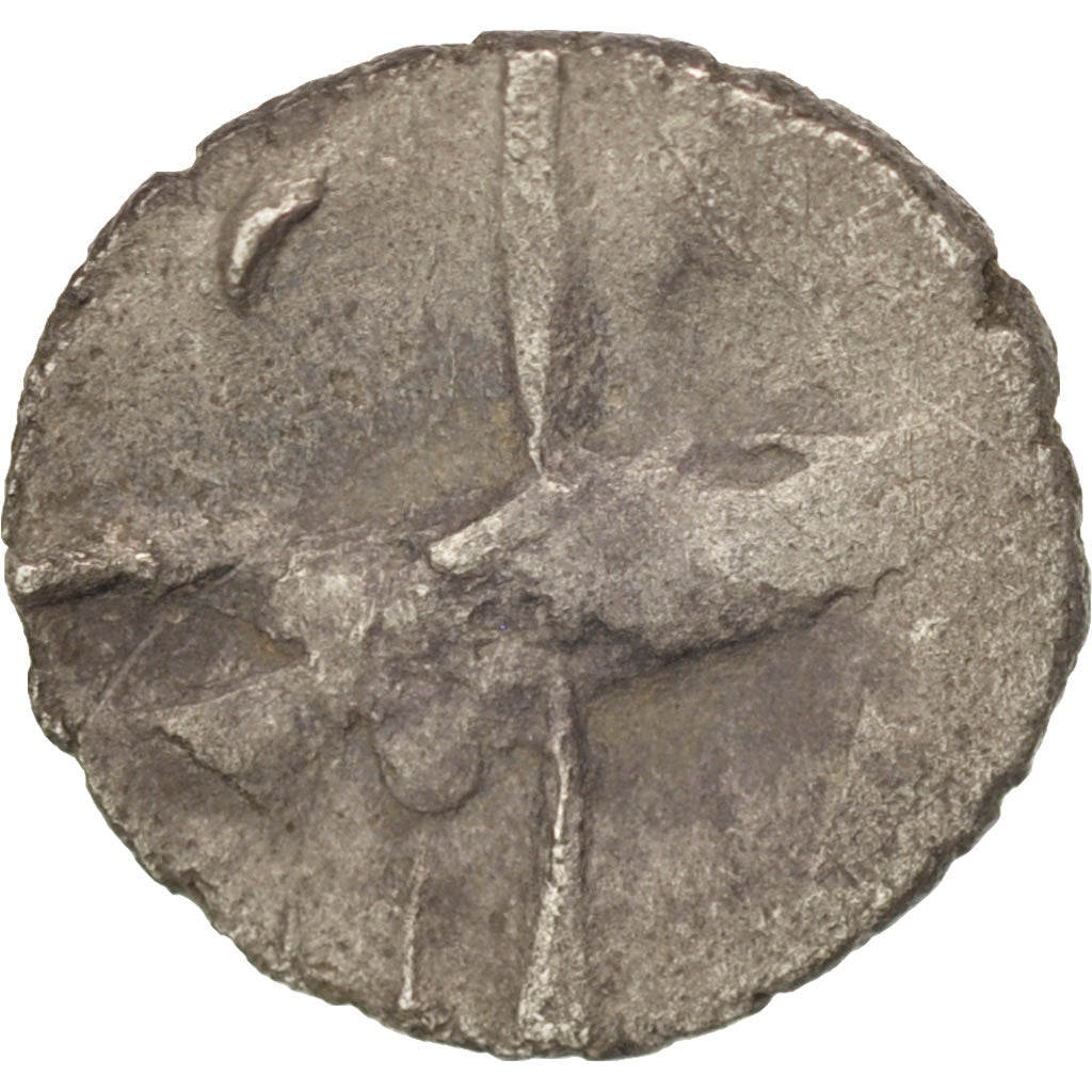 Munten, Cadurci, Obol, ZF, Zilver