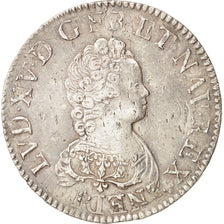 Moneta, Francia, Louis XV, Écu Vertugadin, Ecu, 1716, Paris, BB, Argento