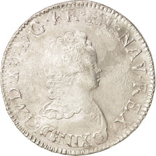 France, Louis XV, Écu Vertugadin, 1716, Indeterminate mint, VF(30-35), Silver
