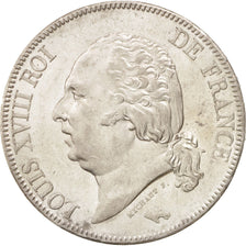 Coin, France, Louis XVIII, Louis XVIII, 5 Francs, 1824, Lille, AU(55-58)