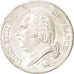 France, Louis XVIII, 5 Francs, 1824, Lille, MS(63), Silver, KM:711.13