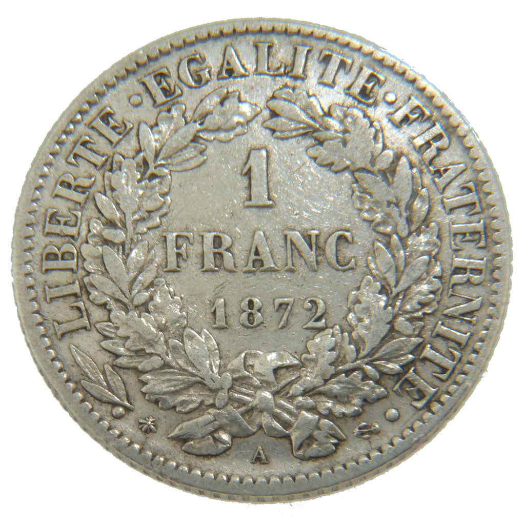 III ème République, 1 Franc Cérès Petit A