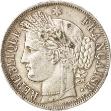 France, Cérès, 5 Francs, 1850, Strasbourg, EF(40-45), Silver, KM:761.2