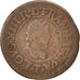 Coin, France, Louis XIII, Denier tournois, buste enfantin « petite