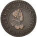 Coin, France, Louis XIII, Denier tournois, buste enfantin « petite
