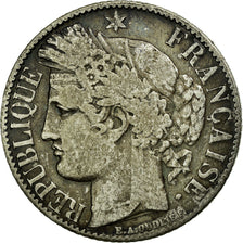 Monnaie, France, Cérès, Franc, 1887, Paris, TB+, Argent, KM:822.1