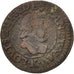 Coin, France, Louis XIII, Denier tournois, buste enfantin « petite