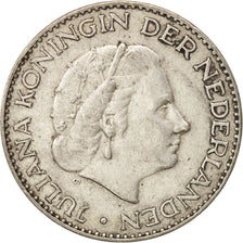 Moneta, Paesi Bassi, Juliana, Gulden, 1955, BB+, Argento, KM:184