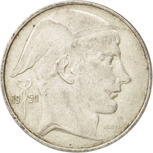 Coin, Belgium, 20 Francs, 20 Frank, 1950, VF(30-35), Silver, KM:140.1