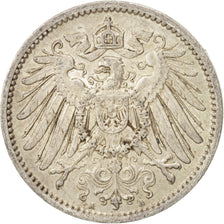 Coin, GERMANY - EMPIRE, Wilhelm II, Mark, 1911, Berlin, AU(50-53), Silver, KM:14