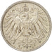 Coin, GERMANY - EMPIRE, Wilhelm II, Mark, 1911, Berlin, AU(50-53), Silver, KM:14