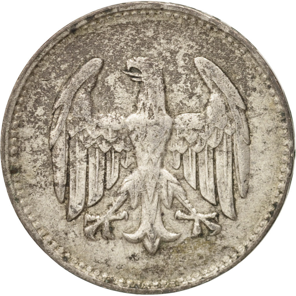 Moneta, NIEMCY, REP. WEIMARSKA, Mark, 1924, Muldenhütten, EF(40-45), Srebro
