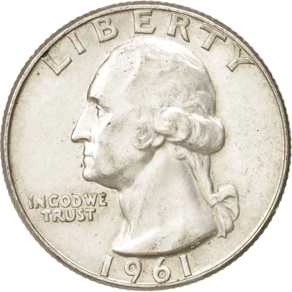 Moneta, Stati Uniti, Washington Quarter, Quarter, 1961, U.S. Mint, Denver, SPL
