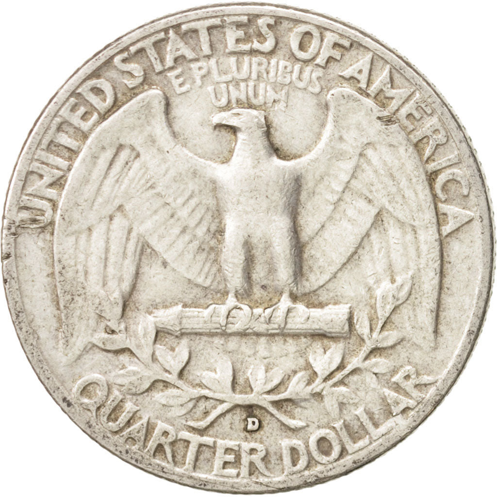 United States, Washington Quarter, 1957, Denver, AU(50-53), Silver, KM:164