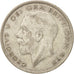 Great Britain, George V, 1/2 Crown, 1928, VF(20-25), Silver, KM:835