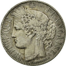 Coin, France, Cérès, Franc, 1888, Paris, AU(50-53), Silver, KM:822.1