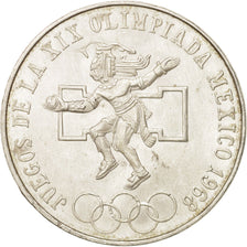 Moneta, Messico, 25 Pesos, 1968, Mexico City, SPL, Argento, KM:479.1