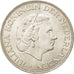Netherlands, Juliana, 2-1/2 Gulden, 1959, MS(63), Silver, KM:185