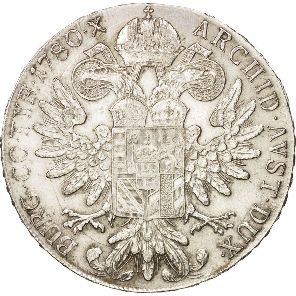 Austria, Maria Theresa, Thaler, 1780, Vienna, AU(55-58), Silver, KM:1866.2