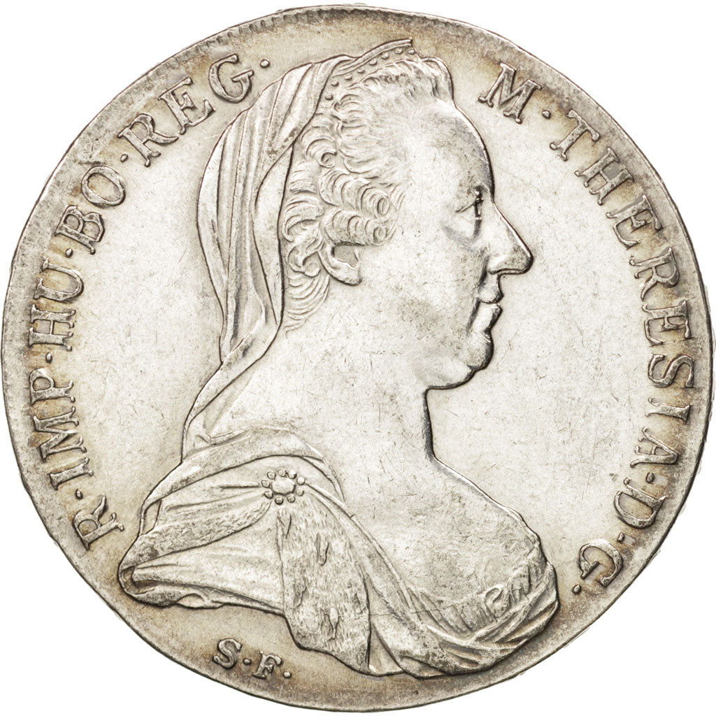 Austria, Maria Theresa, Thaler, 1780, Vienna, AU(55-58), Silver, KM:1866.2