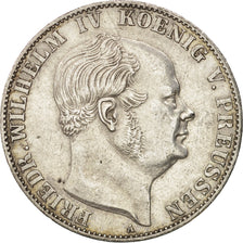 Deutsch Staaten, PRUSSIA, Friedrich Wilhelm IV, Thaler, 1860, Berlin, VZ, KM:472