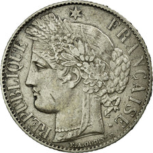 Coin, France, Cérès, Franc, 1888, Paris, AU(50-53), Silver, Gadoury:465a