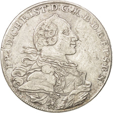 Deutsch Staaten, BRANDENBURG-BAYREUTH, Friedrich Christian, Thaler, 1766, SS