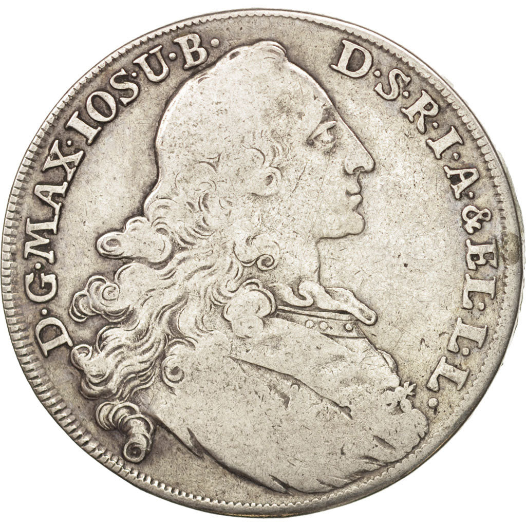 Moneta, Stati tedeschi, BAVARIA, Maximilian III, Josef, Thaler, 1770, Munich