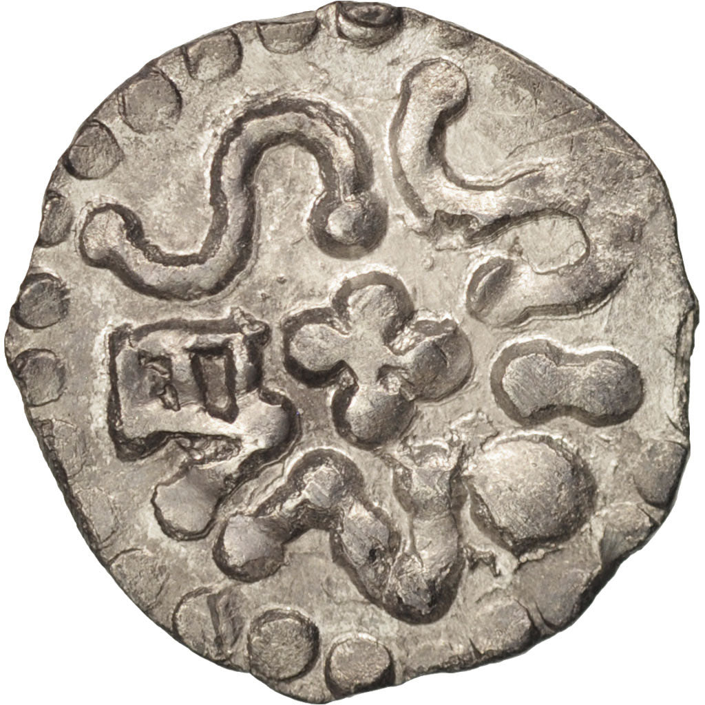 Moneta, Francia, Denarius, Soissons, BB+, Argento, Depeyrot:935