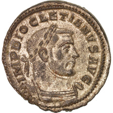 Coin, Diocletian, Follis, Trier, MS(60-62), Bronze, RIC:582a