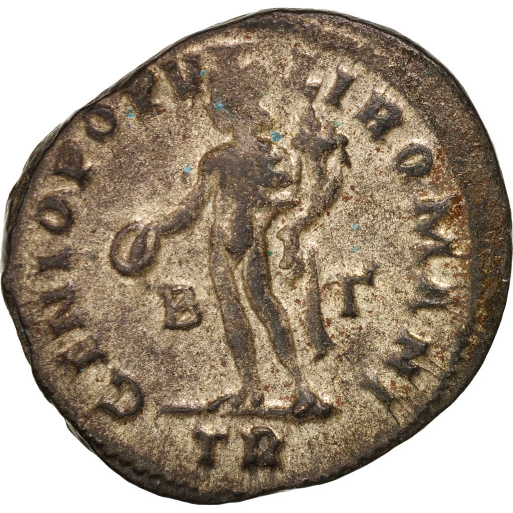 Moneta, Maximianus, Follis, Trier, BB+, Bronzo, RIC:170b