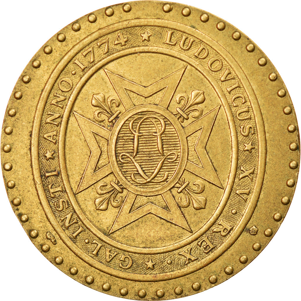 France, Token, Louis XV, History, AU(55-58), Copper