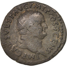 Coin, Vespasian, Dupondius, Rome, VF(20-25), Bronze, RIC:715