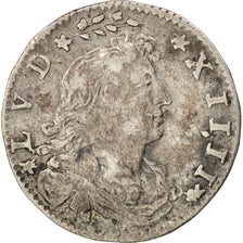 Moneda, Francia, Louis XIV, 2 Sols dits « des Traitants », 2 Sols, 1674