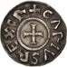 Frankreich, Charles II le chauve, Denarius, Melle, SS+, Silber, Prou:692-697