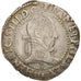 France, Henri III, Franc au Col Plat, 1582, Angers, TB+, Argent, Sombart:4714