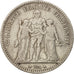France, Hercule, 5 Francs, 1876, Bordeaux, VF(20-25), Silver, KM:820.2