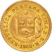 Peru, 1/5 Libra, Pound, 1968, BBR, Lima, MS(64), Gold, KM:210