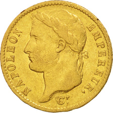 France, Napoléon I, 20 Francs, 1810, Paris, TB+, Or, KM:695.1, Gadoury:1025