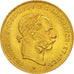 Austria, Franz Joseph I, 4 Florin 10 Francs, 1892, MS(63), Gold, KM:2260