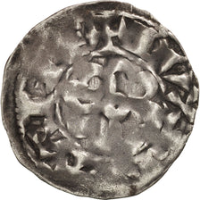France, Bretagne, Anonymous, Denarius, Nantes, VF(30-35), Silver, Boudeau:28