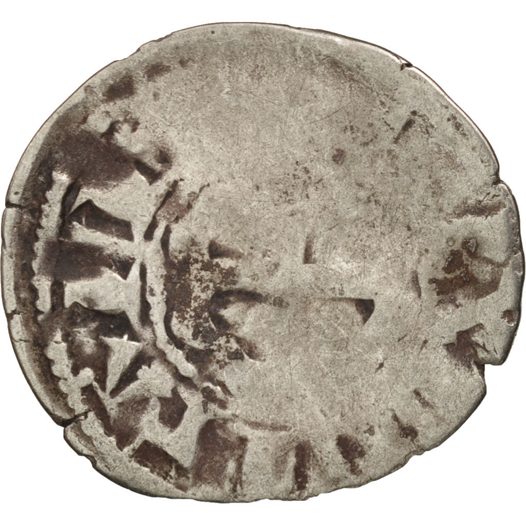 Monnaie, France, Bretagne, Anonymes, Denier, Rennes, B+, Argent, Boudeau:29