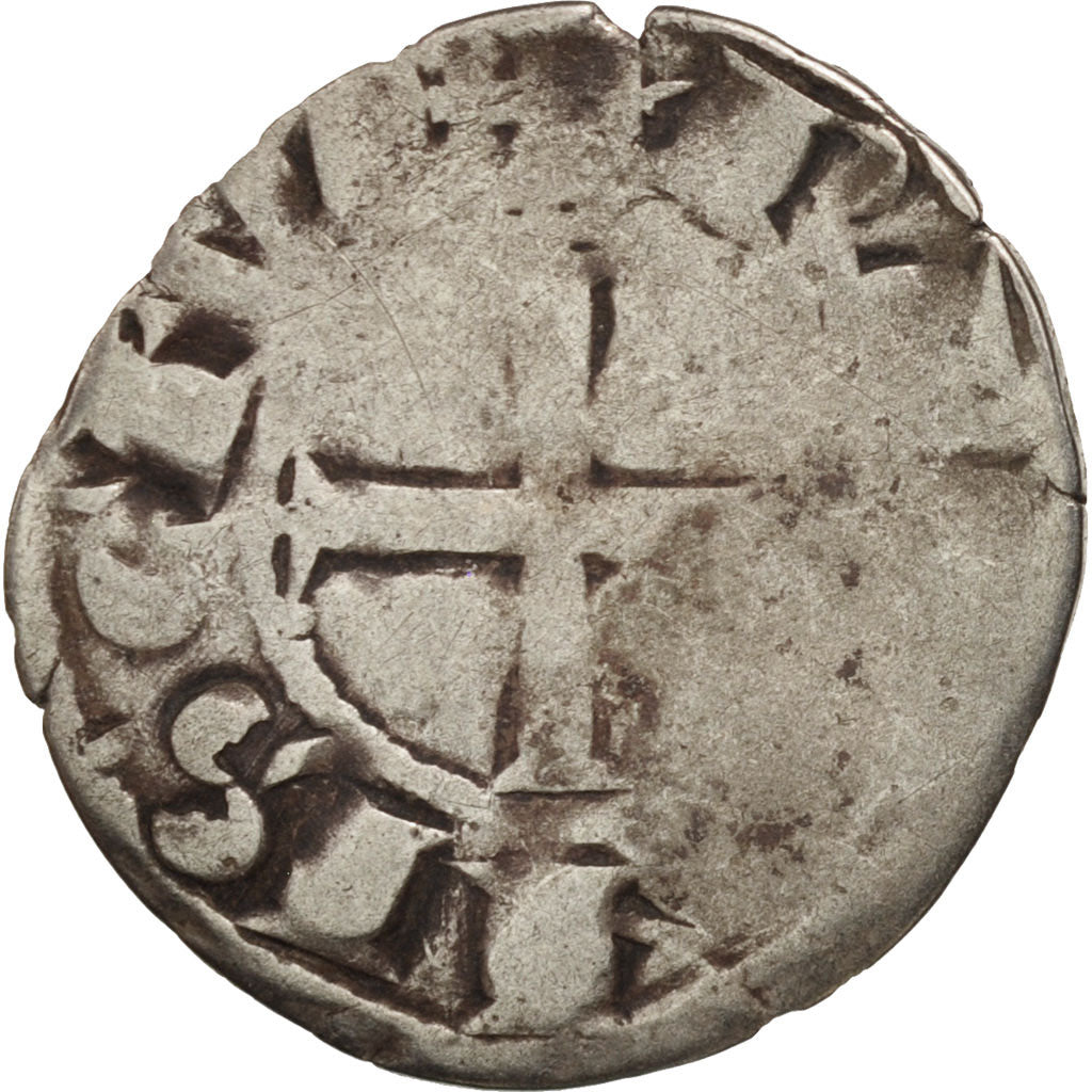 Monnaie, France, Bretagne, Anonymes, Denier, Rennes, B+, Argent, Boudeau:29