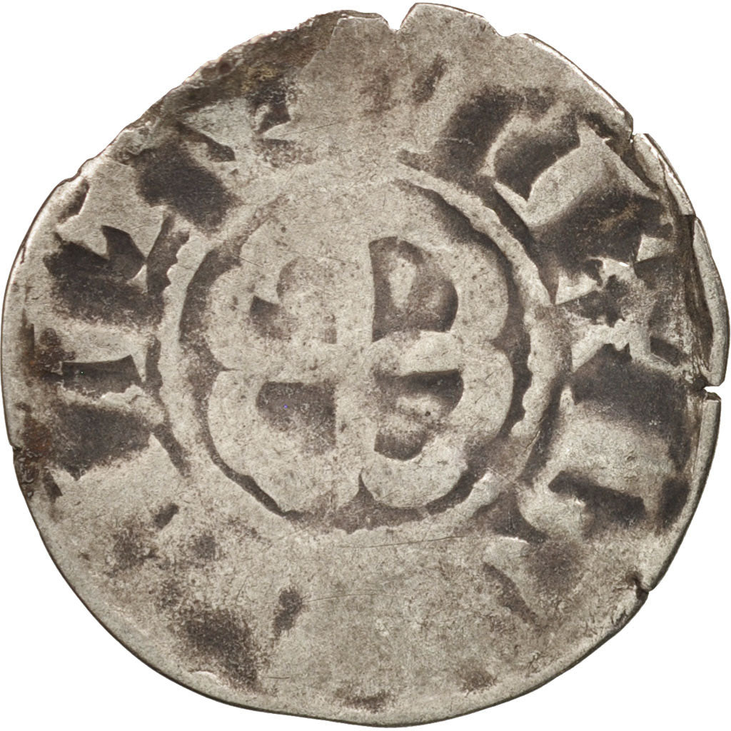 Coin, France, Bretagne, Anonymous, Denarius, Rennes, VF(20-25), Silver