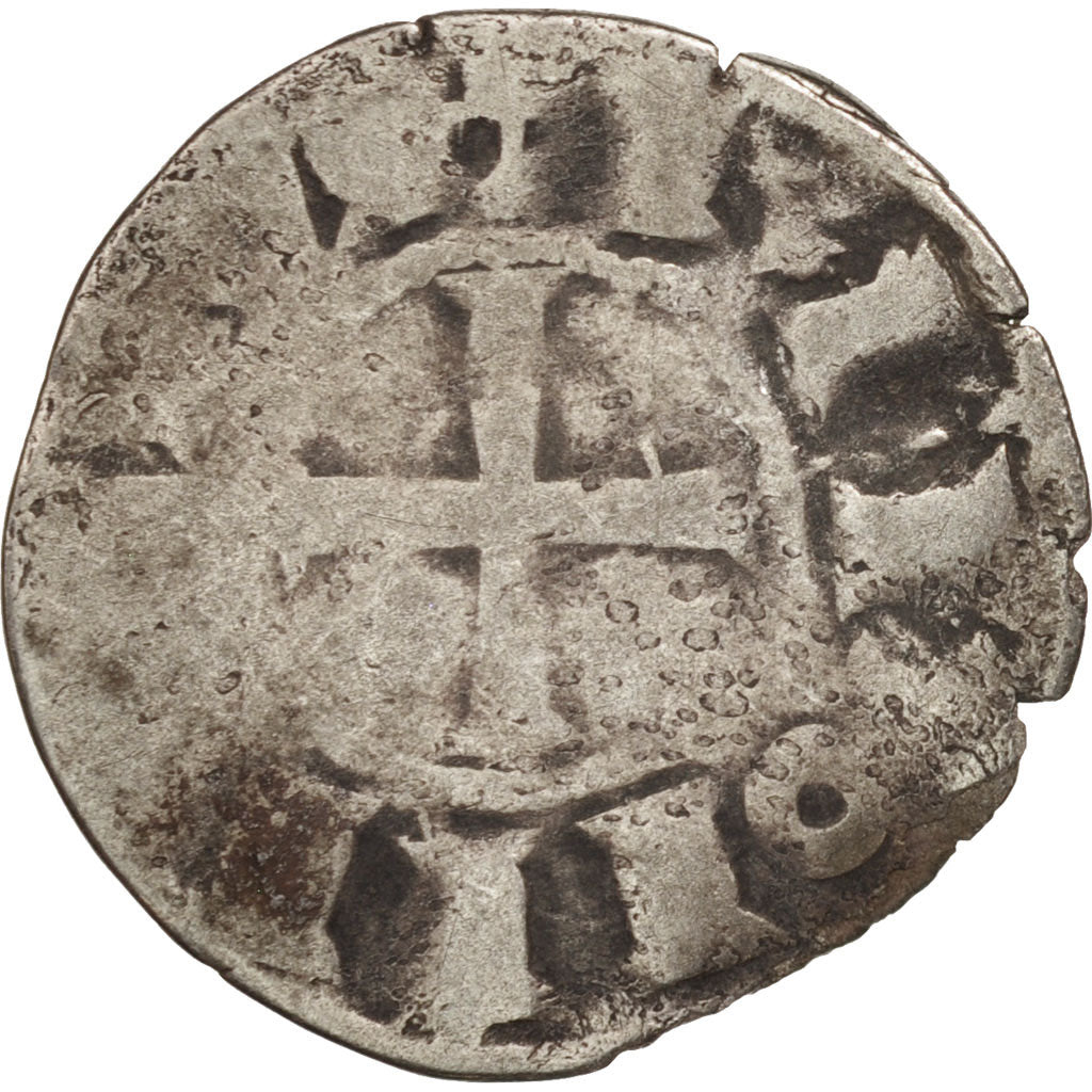 Coin, France, Bretagne, Anonymous, Denarius, Rennes, VF(20-25), Silver