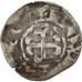 Coin, France, Bretagne, Anonymous, Denarius, Guingamp, F(12-15), Silver