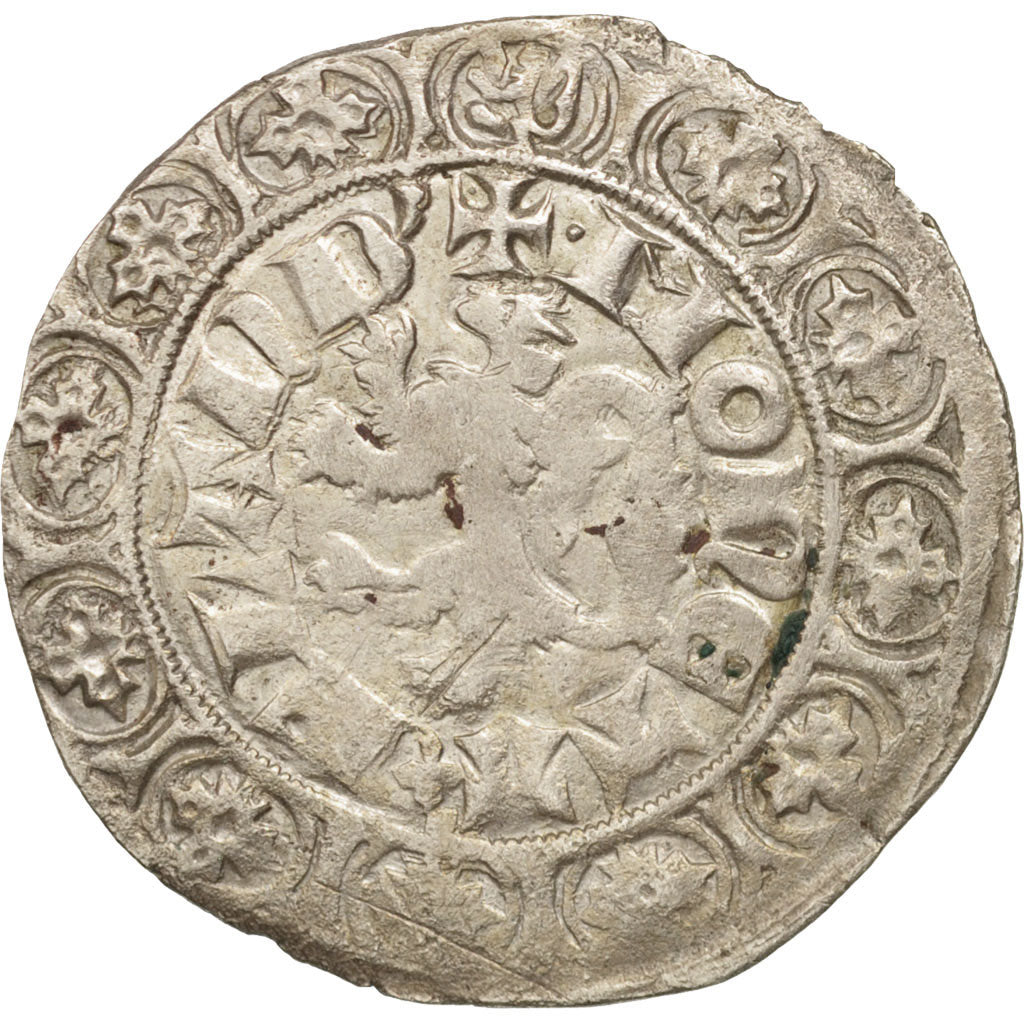 Moneta, Francia, Flanders, Louis II, Gros, BB, Argento, Boudeau:2230